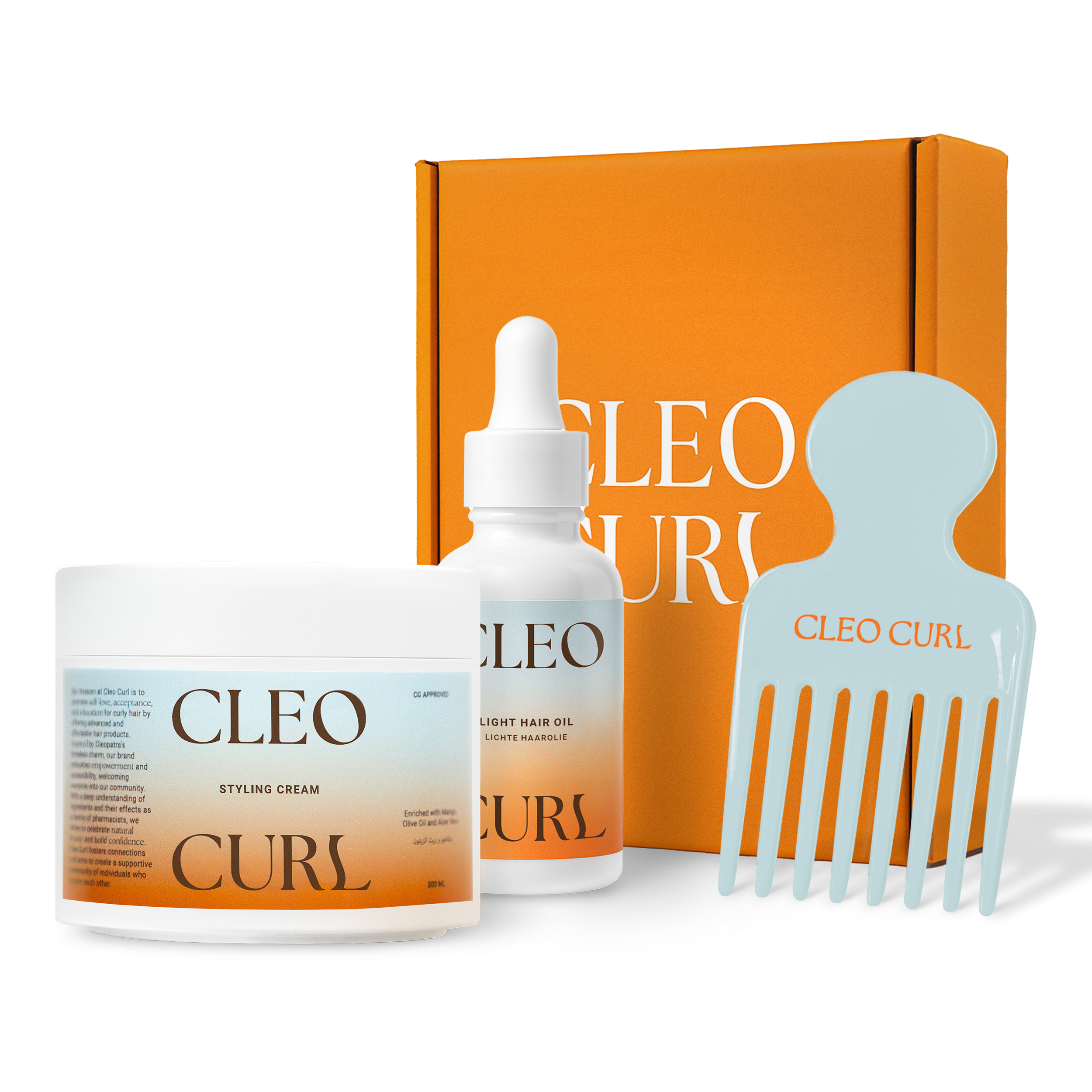 Cleo Curl Styling Kit Deluxe