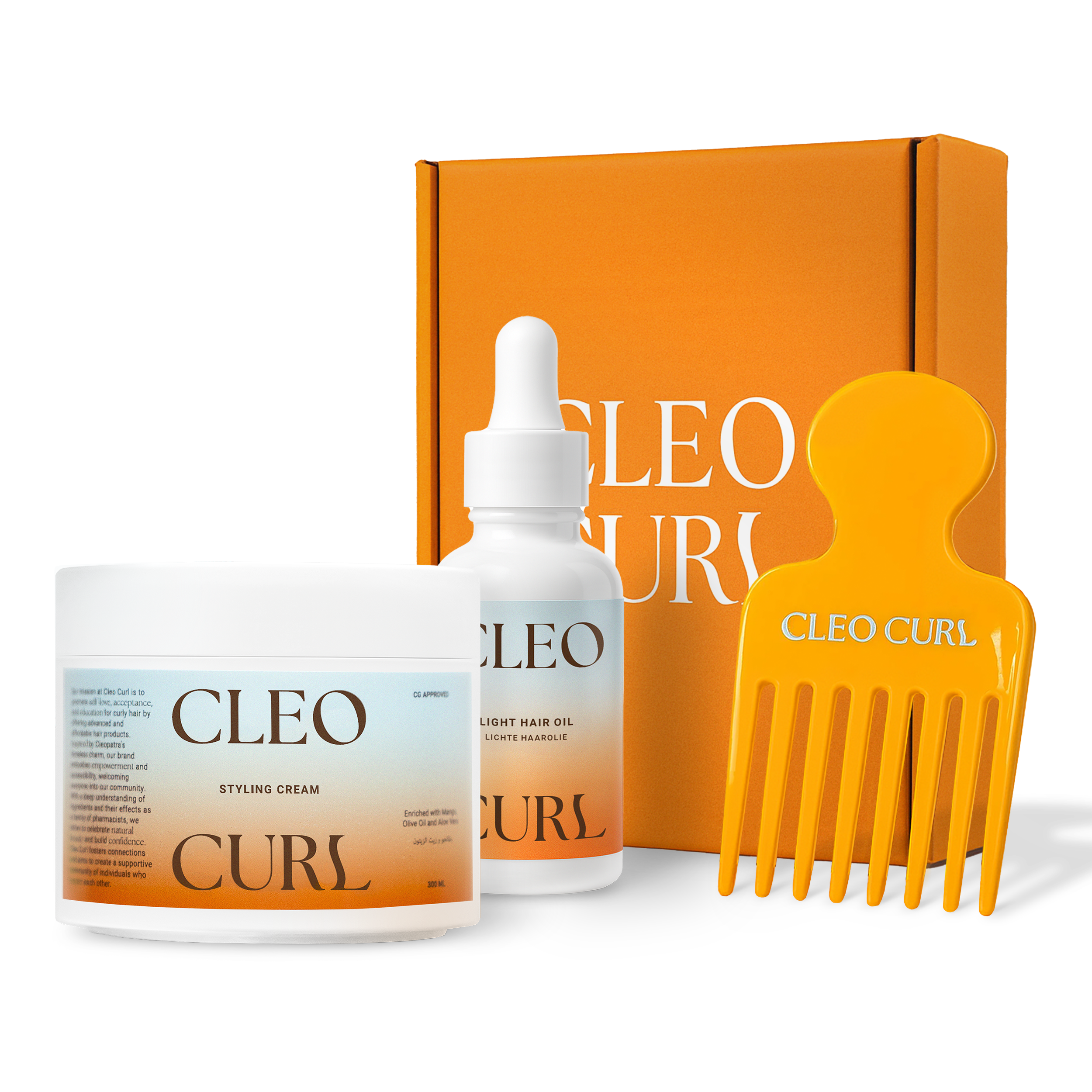 Cleo Curl Styling Kit Deluxe