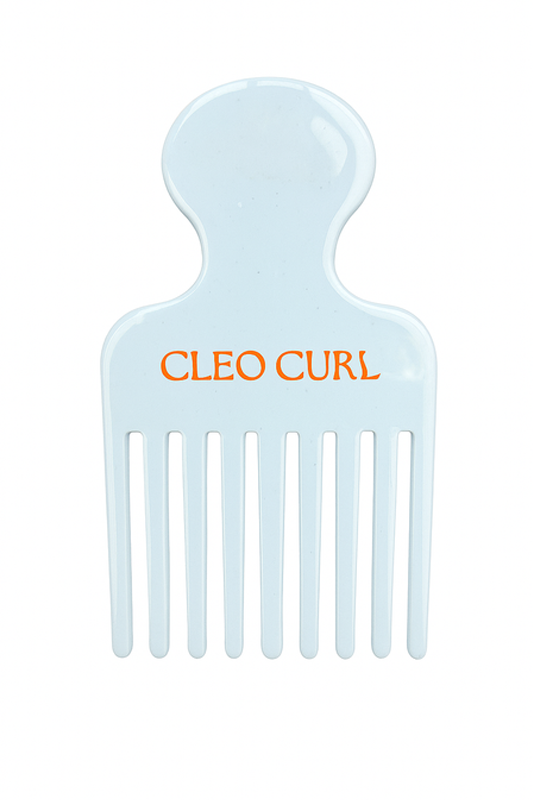 Cleo Curl Hair Pick - Orange