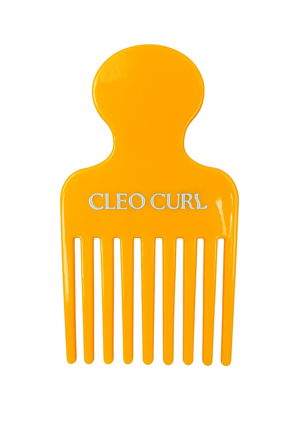 Cleo Curl Hair Pick - Orange